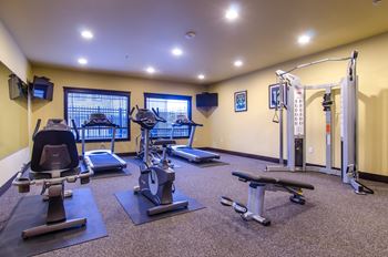 State-of-the-art fitness center